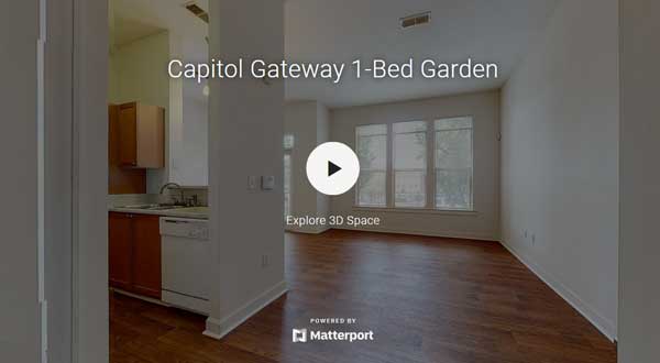 Capitol Gateway 1-Bed Garden