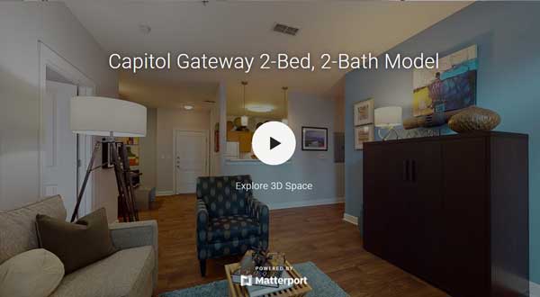 Capitol Gateway 2-Bed, 2-Bath Model